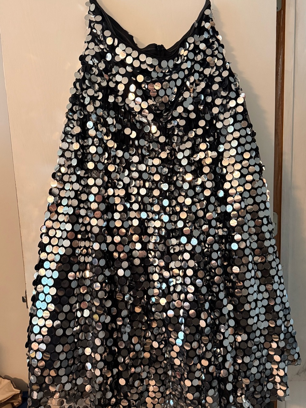 Eloquii Paillette Dress With Big Skirt - Picture 5 of 7